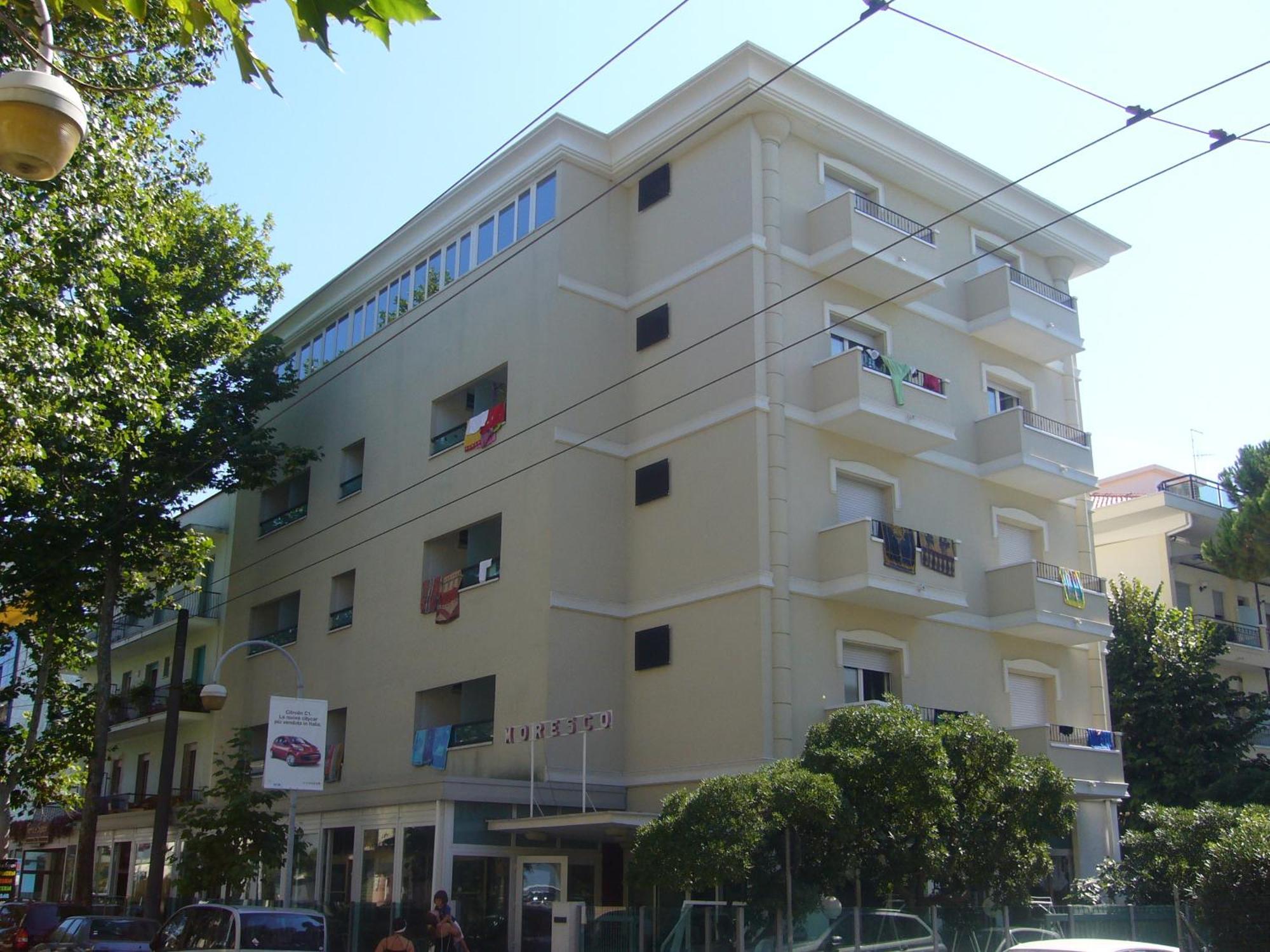 Hotel Moresco - Piscina Beach Village Riccione Esterno foto